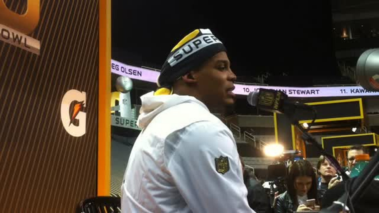 Video: Cam Newton answers 9-year-old's question about his first Super Bowl