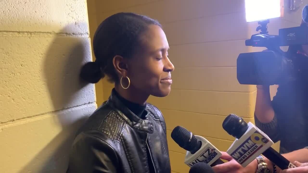 Troup girls basketball coach speaks after historic Final Four win