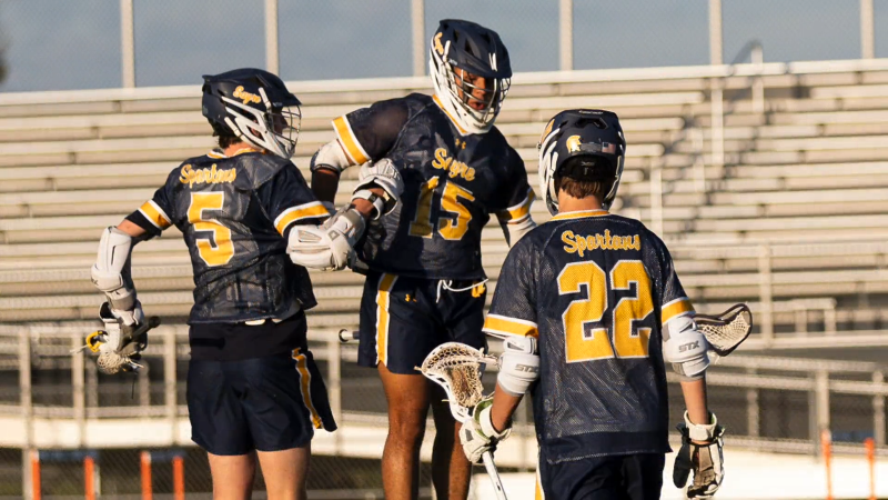 Slideshow: Sayre boys lacrosse rallies late against Douglass