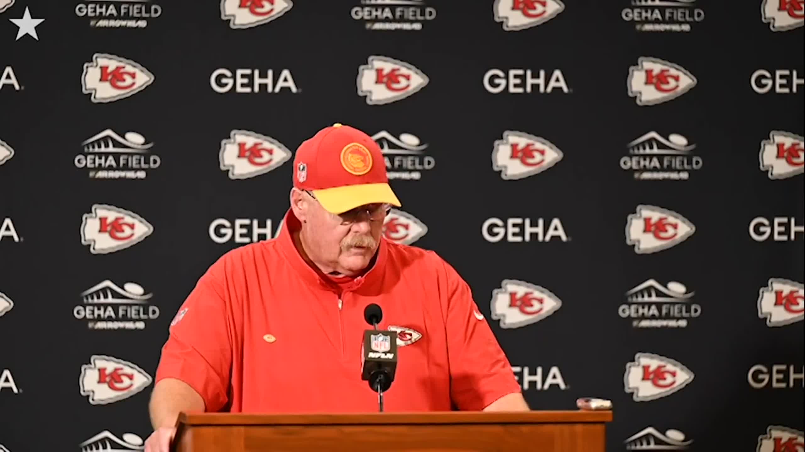 Coach Andy Reid recaps Chiefs loss to Detroit Lions in NFL kickoff season opener