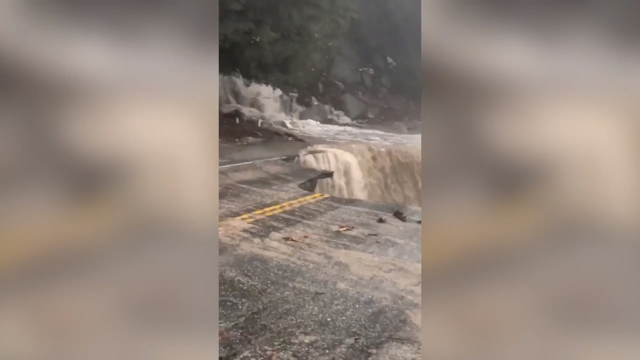 Flooding from rain causes destruction, road closures in southern California