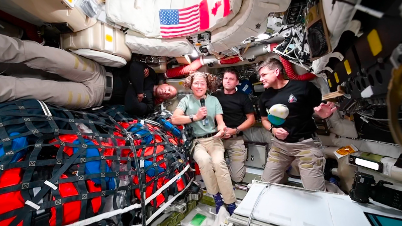 Durham gets space shoutout from Foushee and astronaut Christina Koch