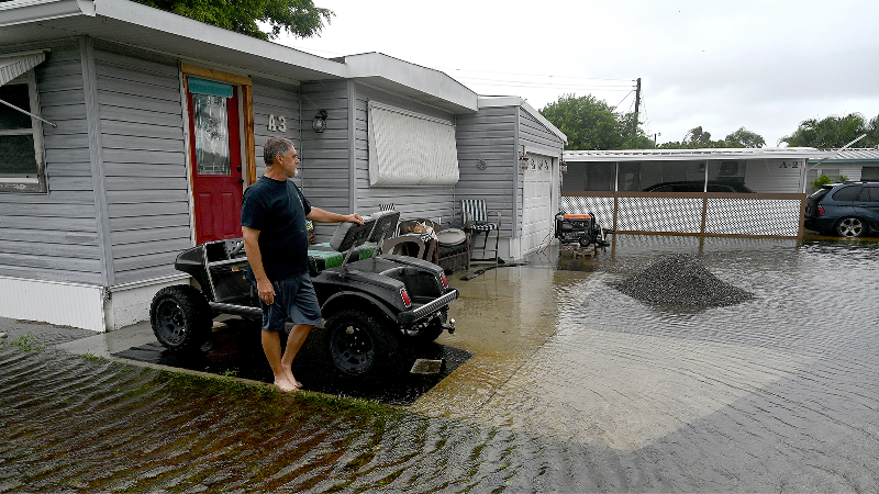 Hurricane Debby floods Manatee County with record rainfall