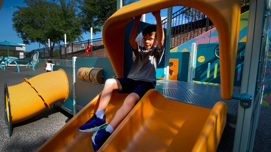 Panda Express funds inspiring new playground at Columbus hospital
