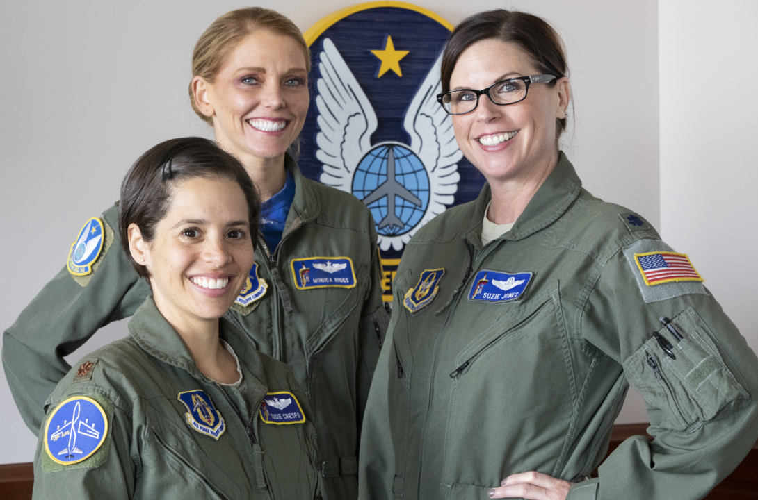 Crew of ‘unmanned’ flight hope to inspire girls who may want to fly