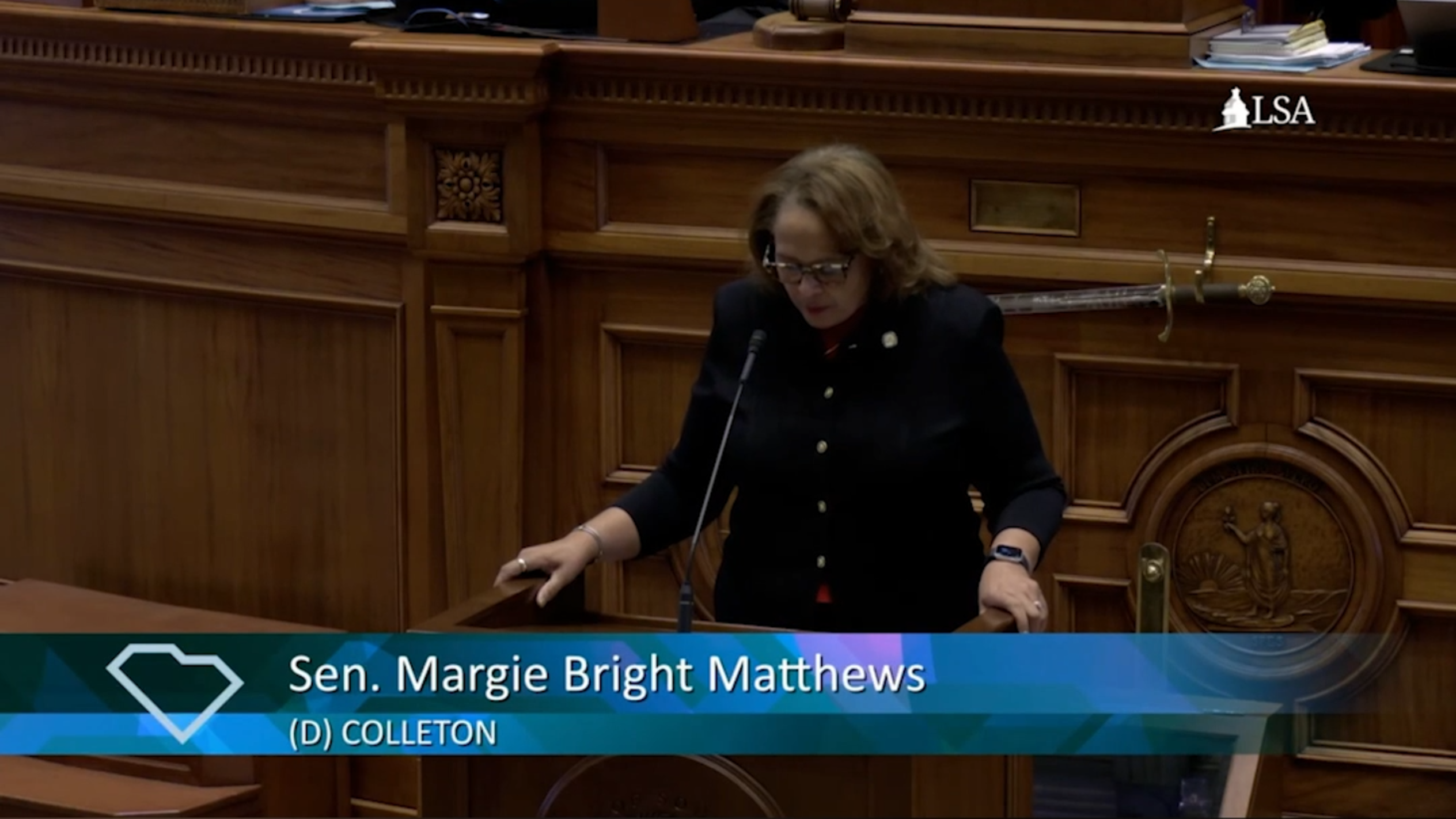 Gamecock legend A'ja Wilson recognized at SC State House