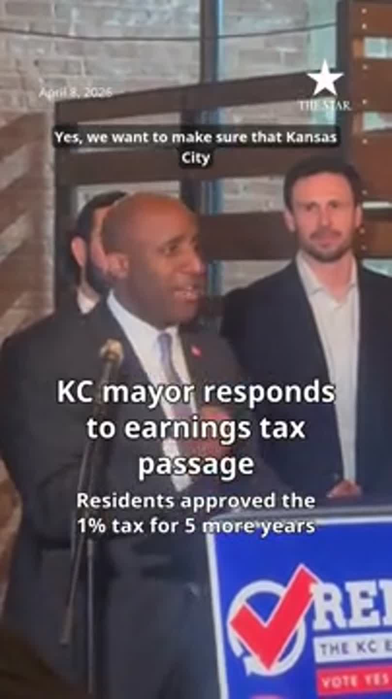 KC Mayor Quinton Lucas applauds city for passing earnings tax, asks for change