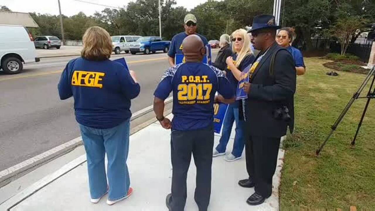 ‘We don’t have enough doctors and nurses,’ say veterans protesting outside Biloxi VA