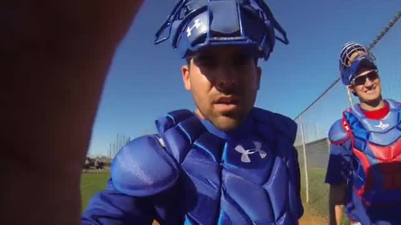 Video: See what a Major League catcher sees