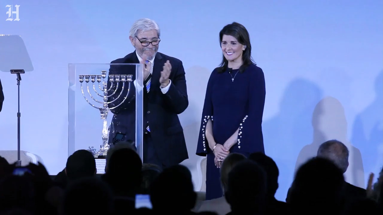 Haley: Supporting the Jewish state was “one of the easiest things I did in the United Nations”