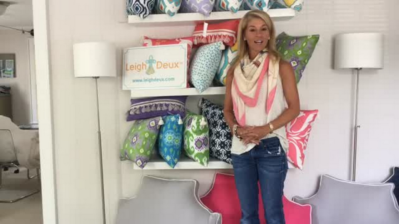 ShopTalk video: LeighDeux dorm and home decor company