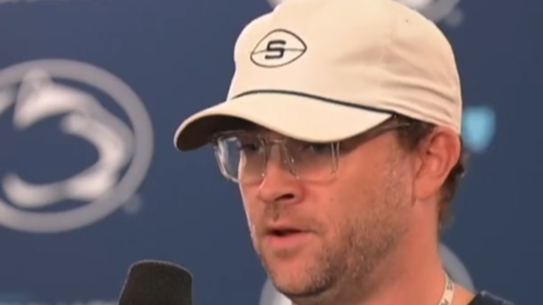Penn State offensive coordinator Taylor talks about running on long third downs