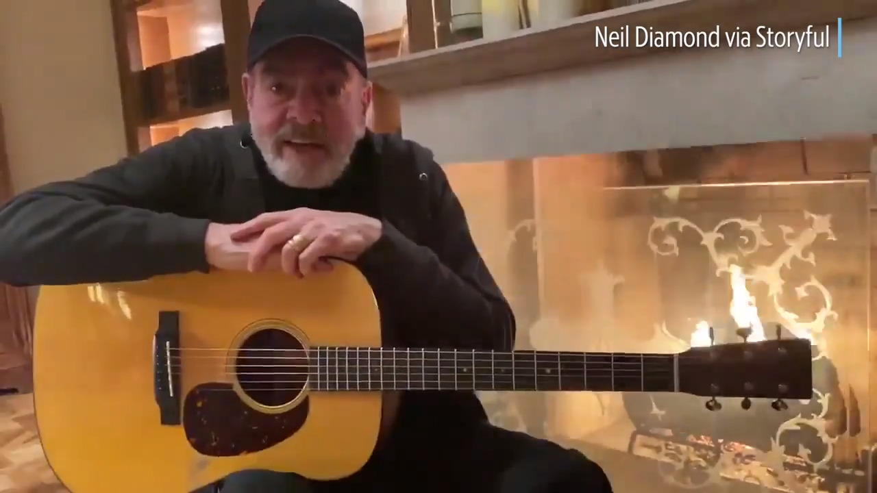 Hear Neil Diamond’s hand-washing rendition of ‘Sweet Caroline’