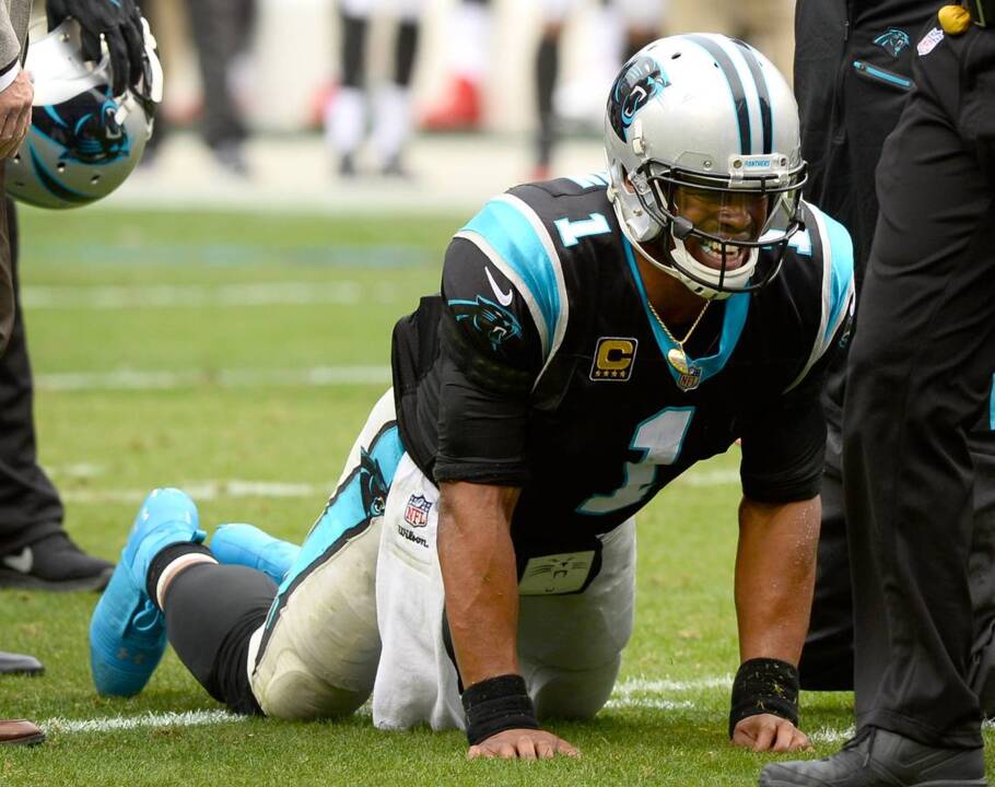 Panthers’ Cam Newton wants to have ‘more Chosens’ after hit in ... the ‘wrong spot’
