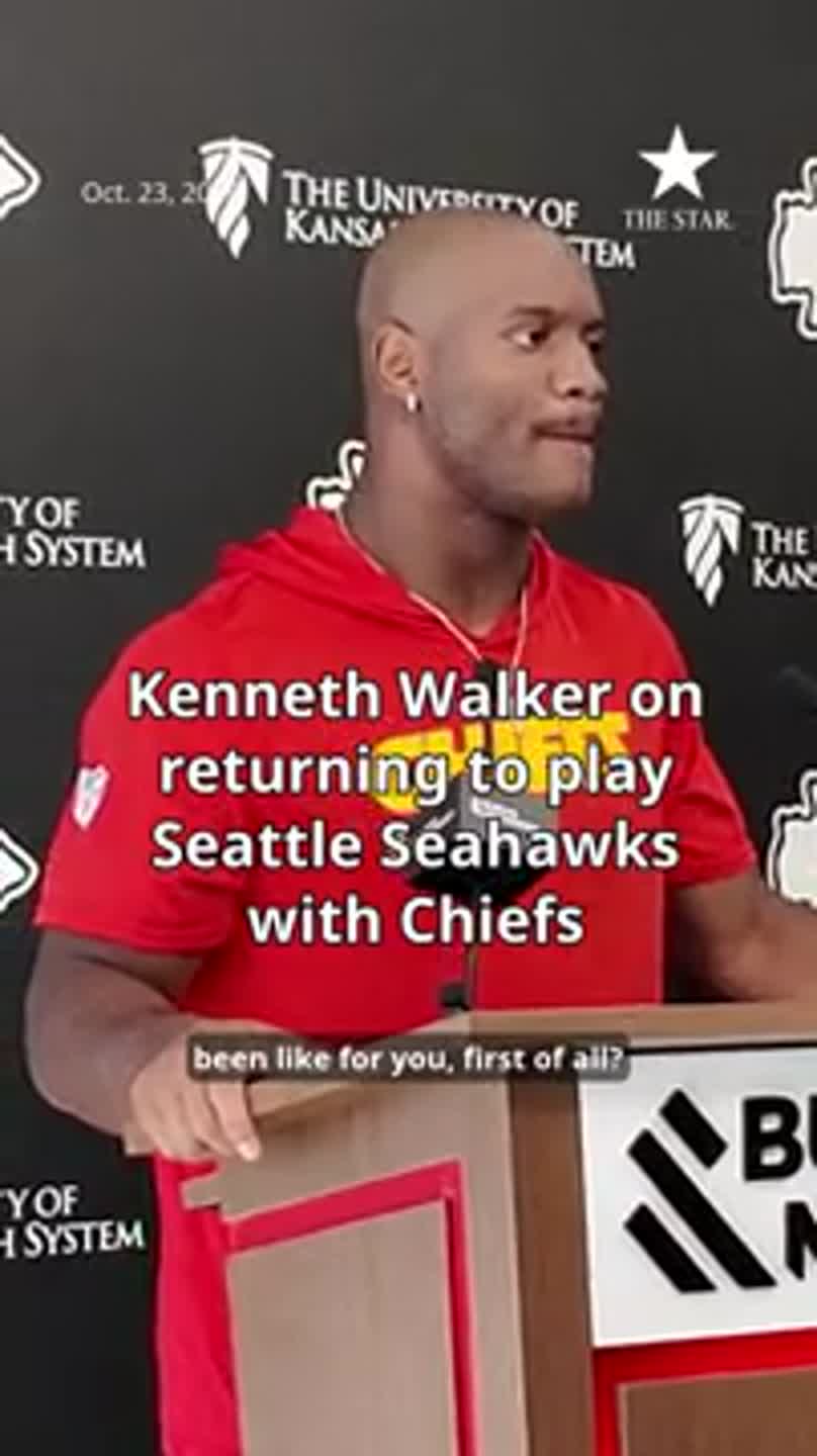 Kenneth Walker on returning to play Seattle Seahawks with Chiefs