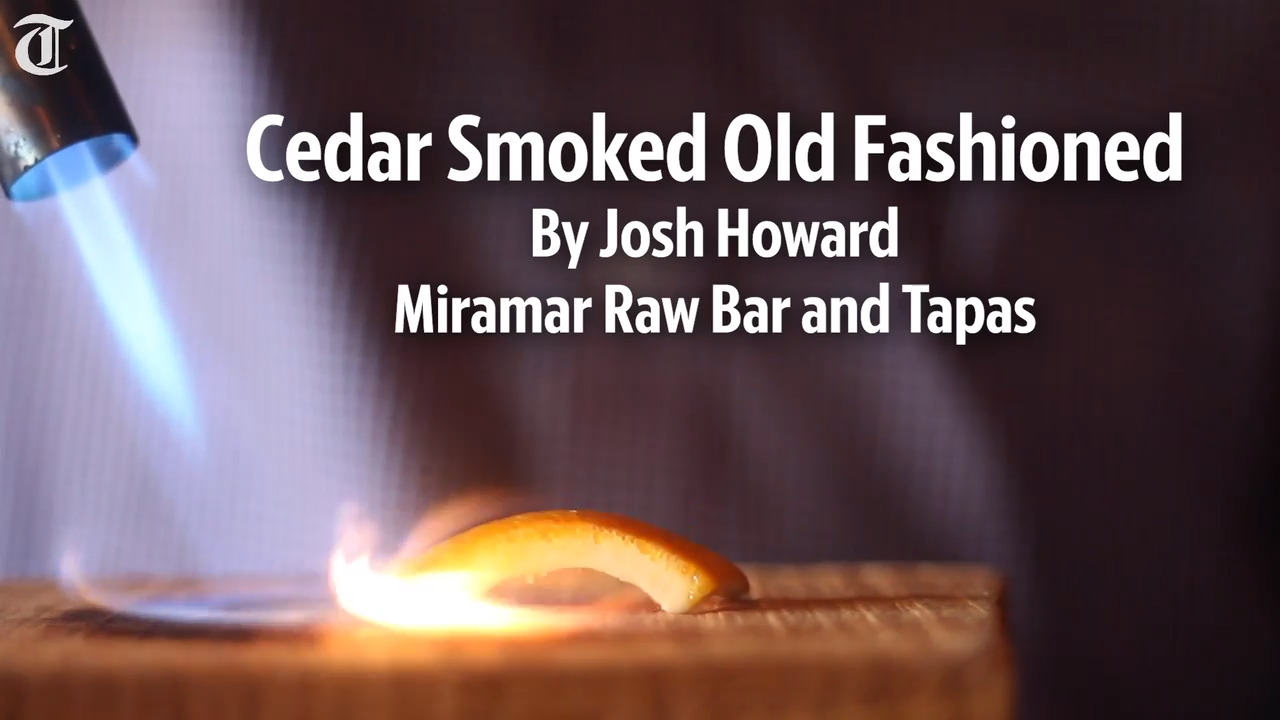 Macon bartender makes a unique old fashioned at Miramar