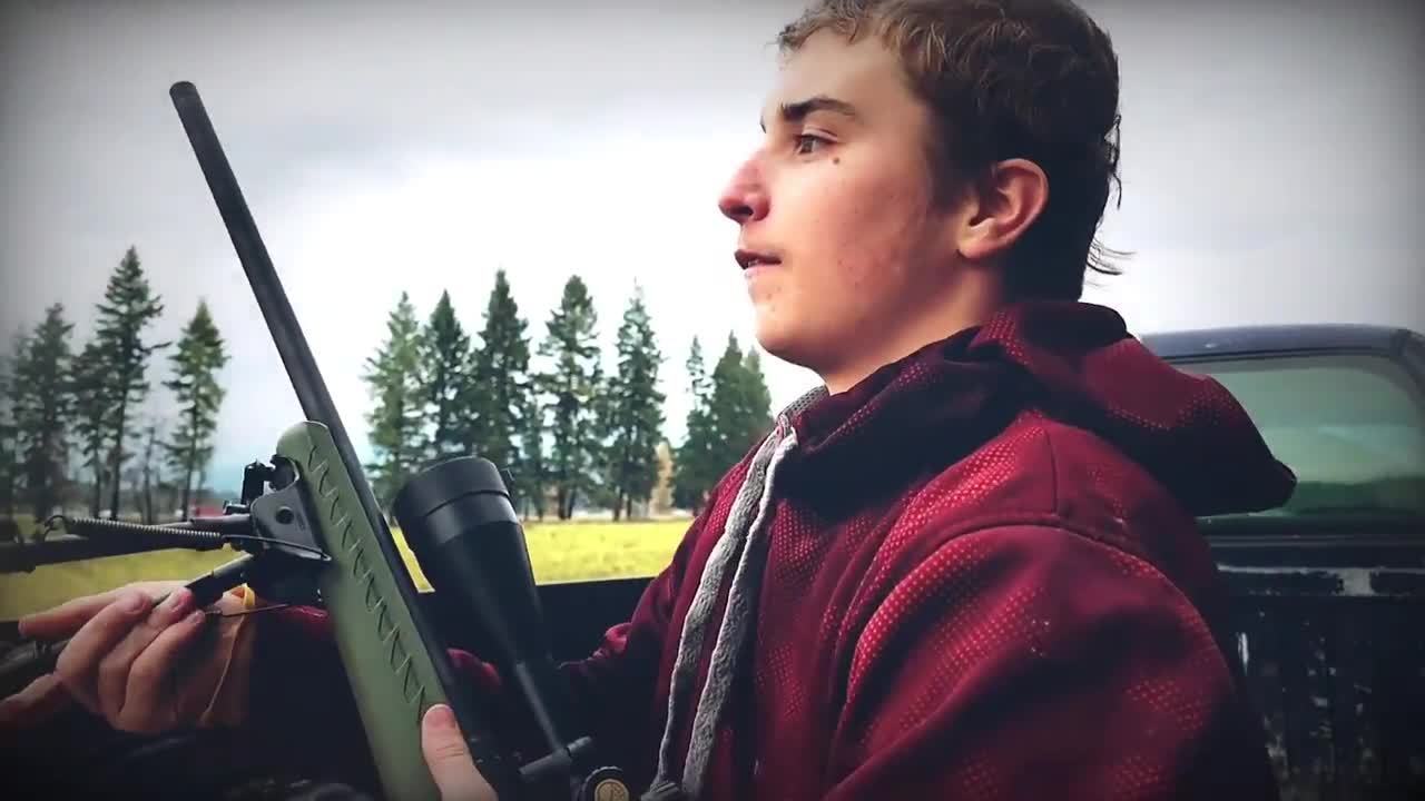 Blind Idaho 16-year-old uses scope camera on deer hunt