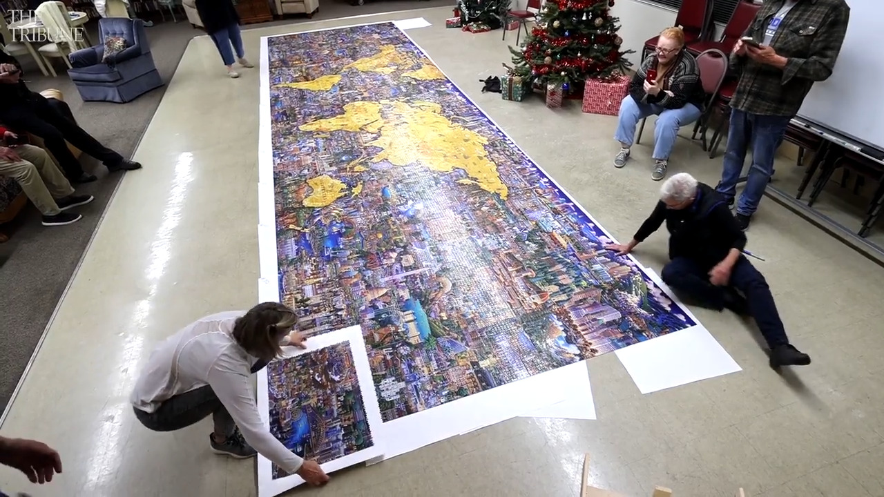 Video SLO Resident Finishes World s Largest Puzzle San Luis Obispo video-slo-resident-finishes-world-s-largest-puzzle-san-luis-obispo