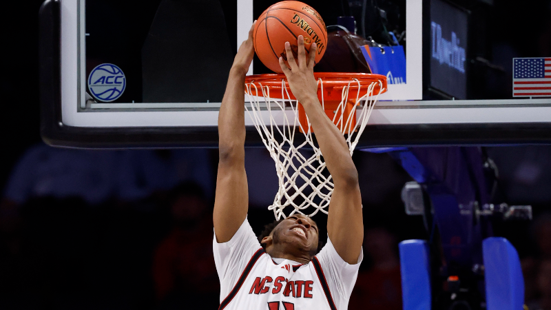 What.... A..... Slam..... Courtesy of NC State's Quadir Copeland