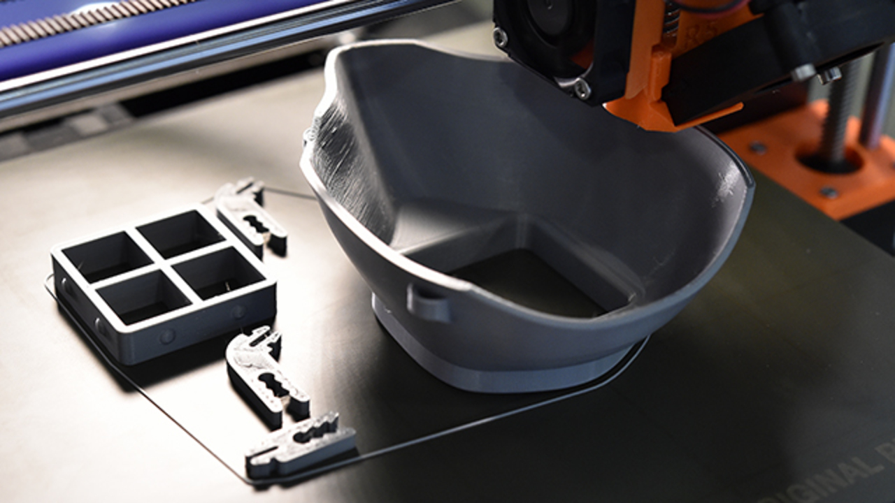 3D printing company producing masks 24/7 to help protect front line workers during COVID-19 pandemic