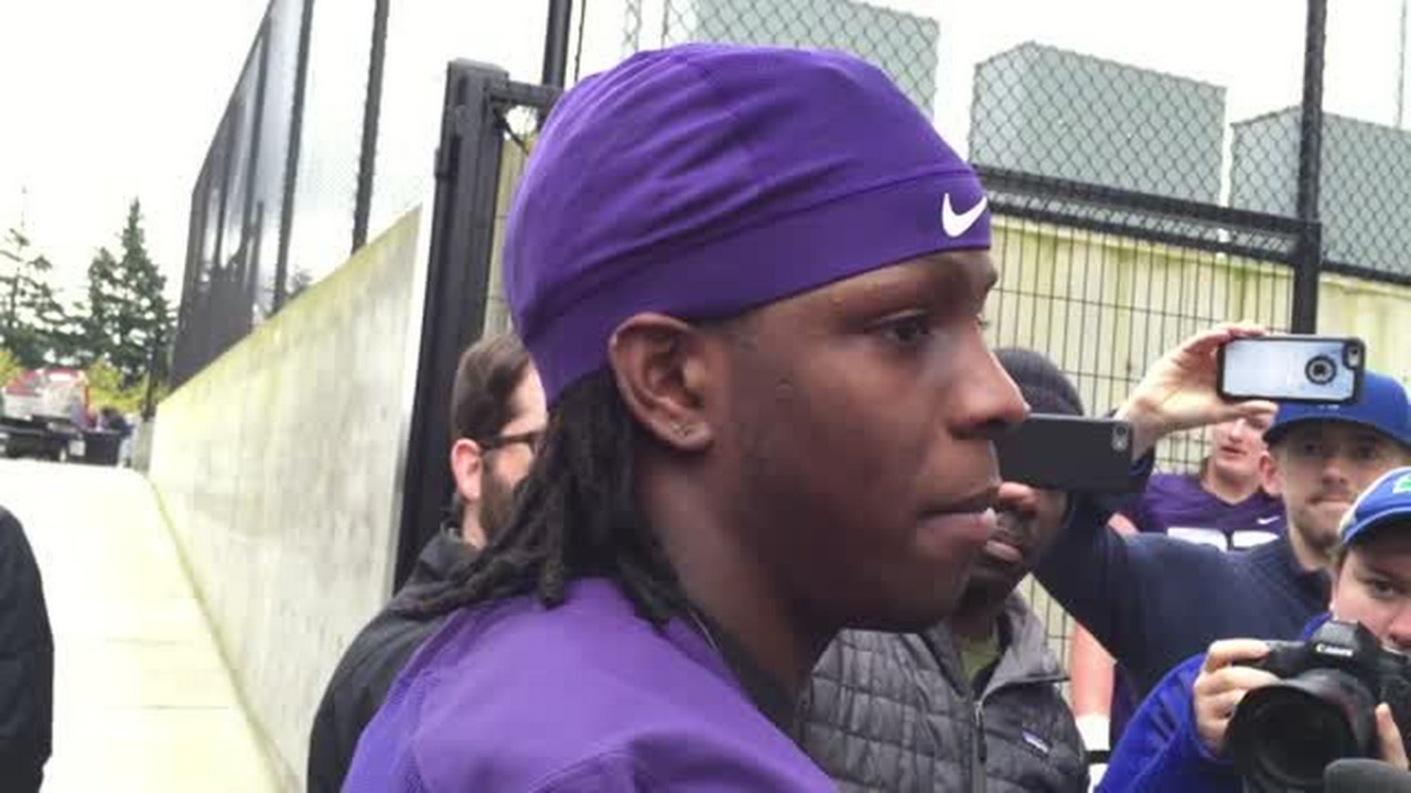 VIDEO: WR John Ross III after UW spring practice