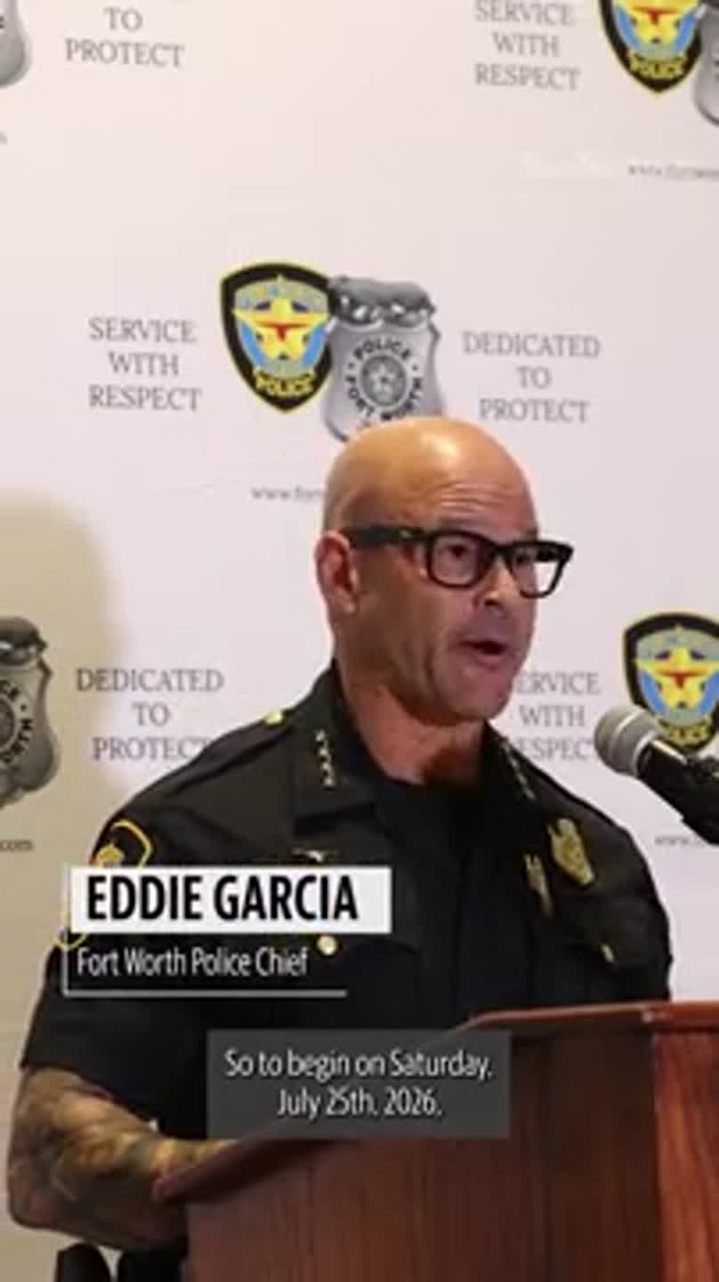 Fort Worth police chief speaks on fatal shooting of sex offender