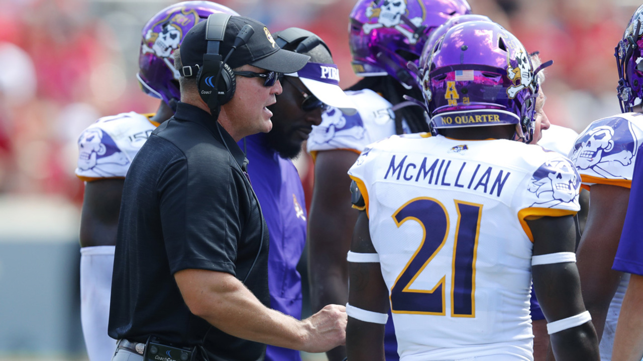 ECU’s Houston talks about the Pirates loss to NC State