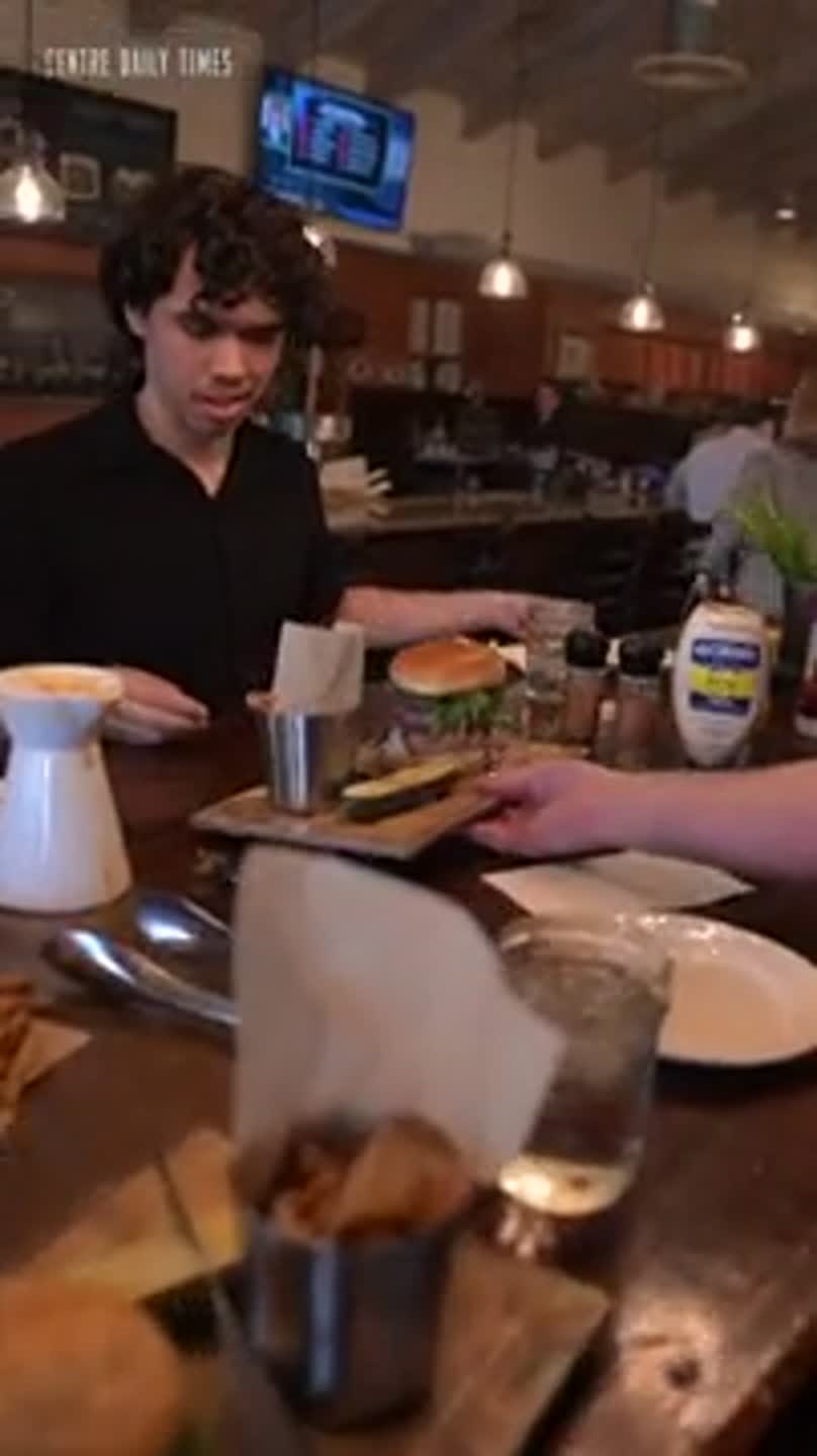 CDT reporters try the new 'Coach Campbell's Roman Burger' at The Field