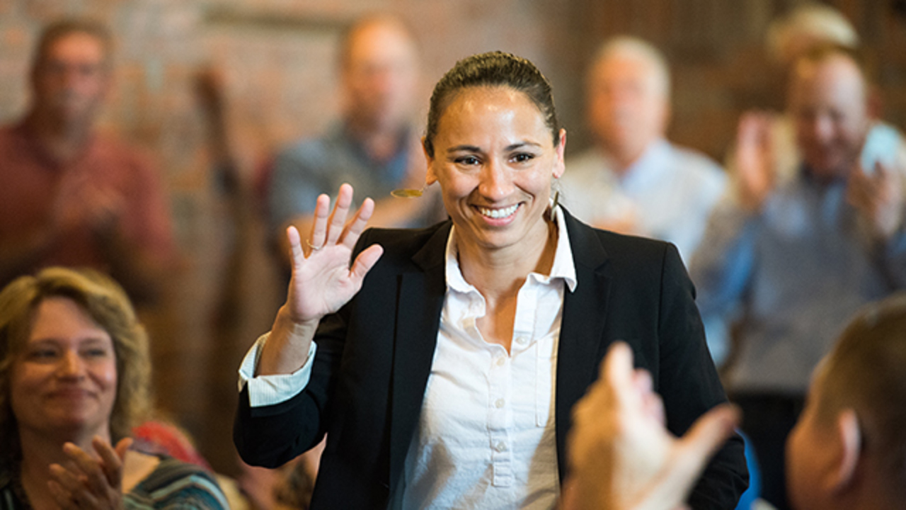 Sharice Davids’ failed business still owes investors nearly $20,000 after court case