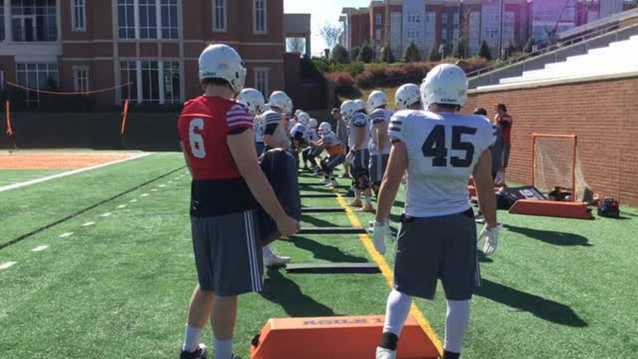 Mercer continues spring practice work