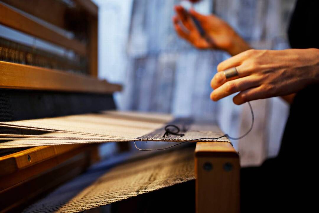 Liza Chabot of Buckwheat & Grits loves the craft of weaving