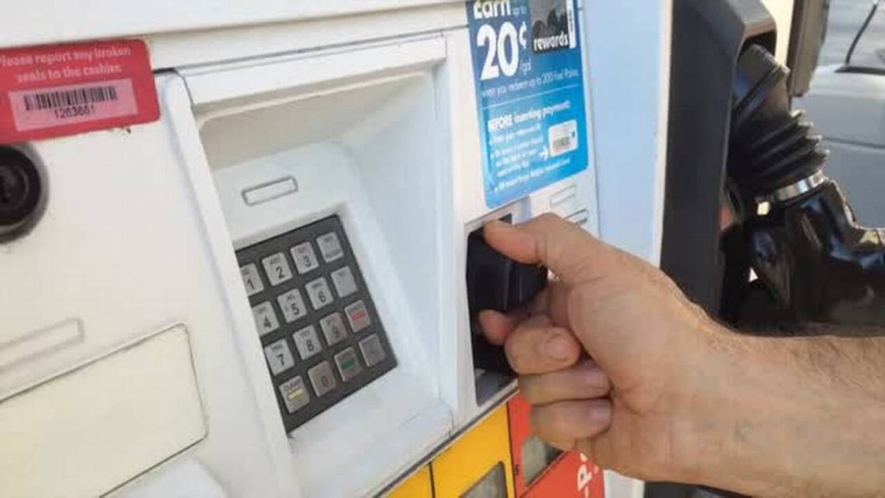 How to spot a skimmer at a gas pump or ATM