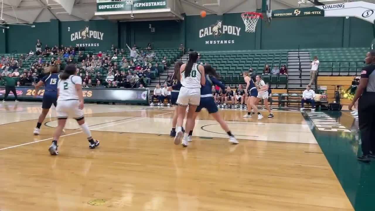 Cal Poly women lose to UC Davis 74-52 at Mott Athletic Center