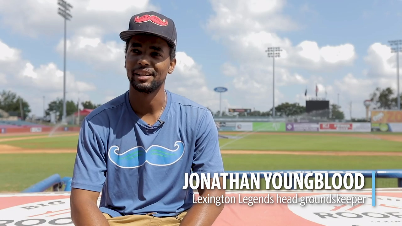 Former Lafayette player is now head groundskeeper for Lexington Legends