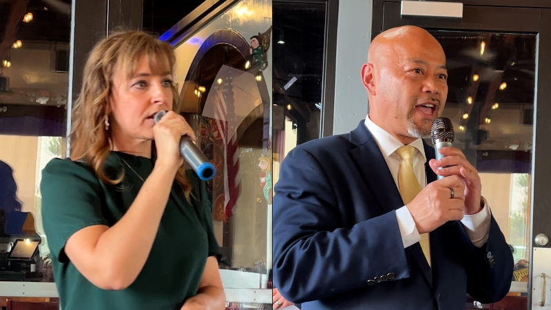 Pearce, Mouanotoua meet in debate