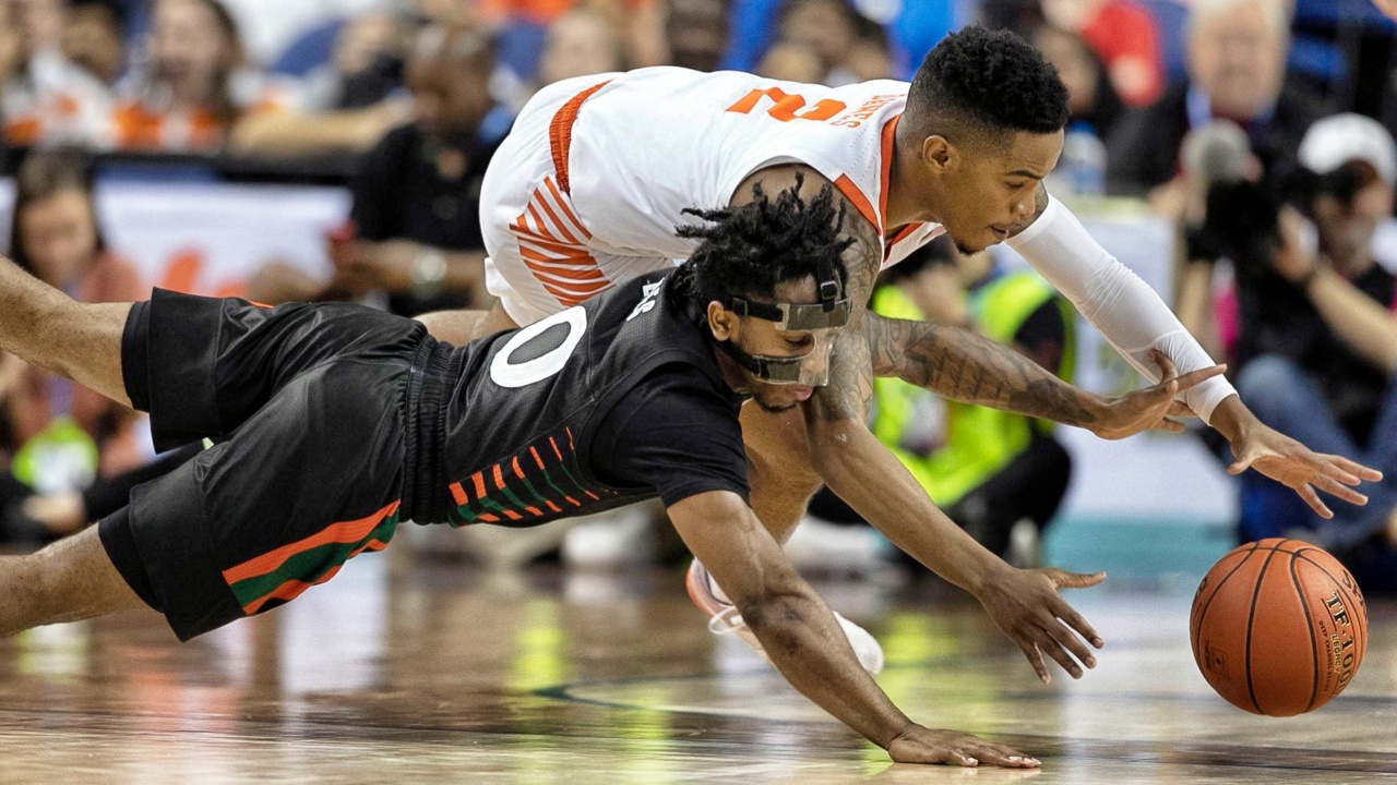 Clemson defeats Miami in ACC Basketball Tournament action