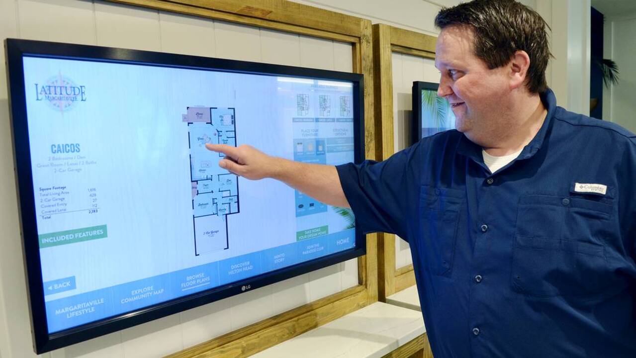 Sneak peek: Margaritaville Hilton Head's high-tech kiosks to help you pick out a home
