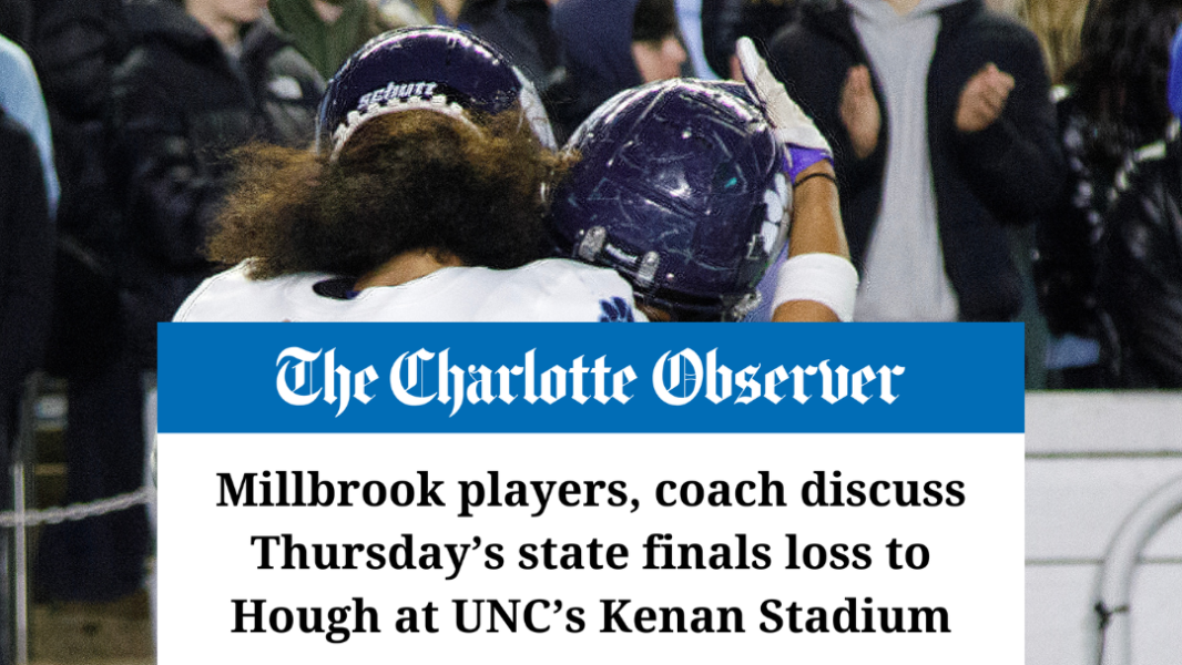 WATCH: Millbrook players, coaches react to Thursday's state finals loss to Hough