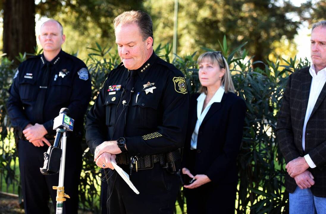 Stanislaus County Sheriff Adam Christianson discusses shooting death of deputy Dennis Wallace