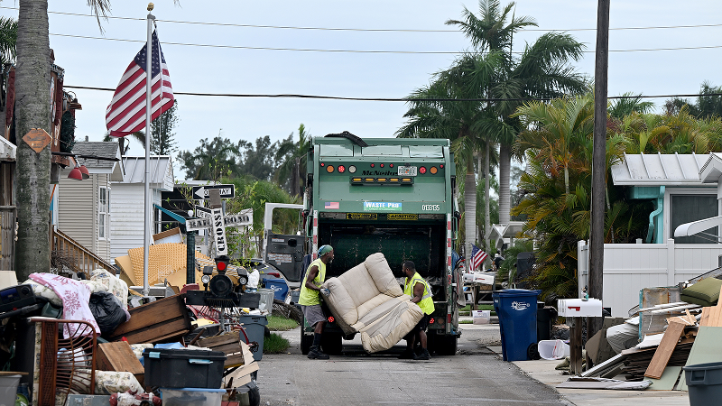 As residents prepare for Hurricane Milton, Helene’s debris remains