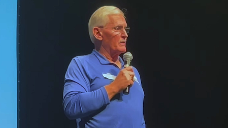 Former inmate Jimmy MacPhee recites the 40th Psalm in SC