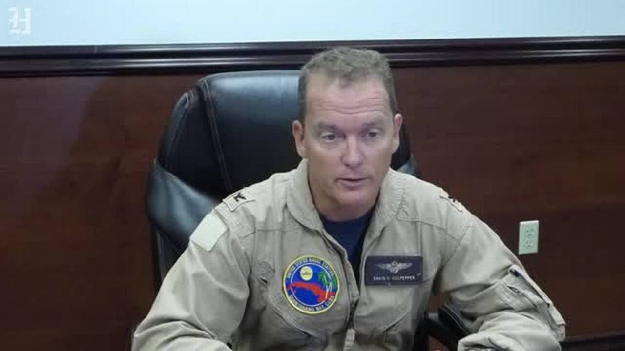 Guantánamo commander on help from the Cuban military extinguishing base wildfires
