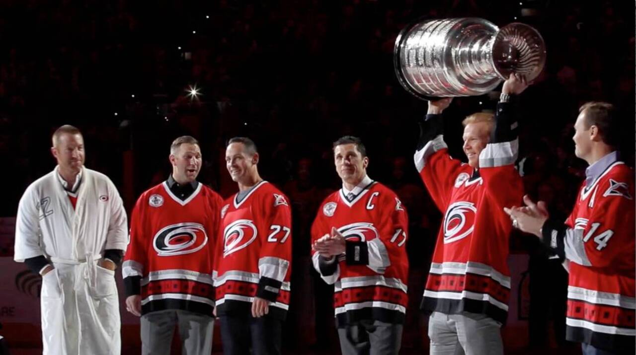 Scenes from the reunion of the Stanley Cup Champion Hurricanes