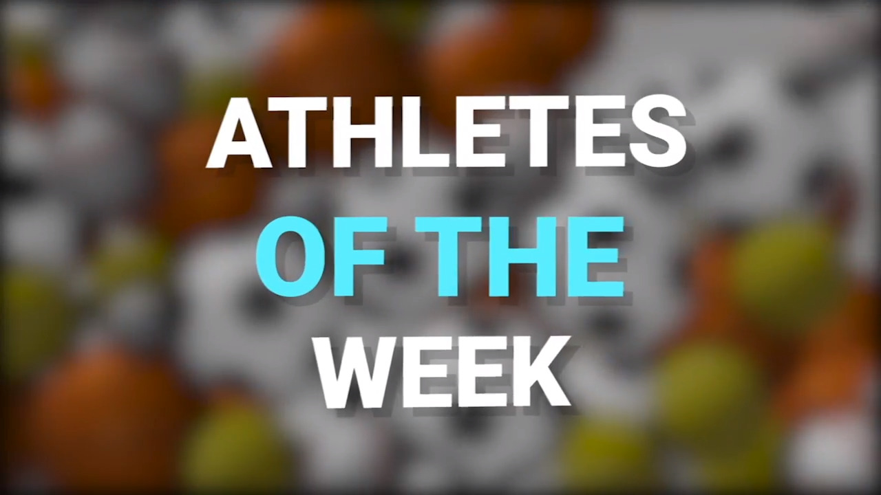 Who is the athlete of the week, 11/8-11/14