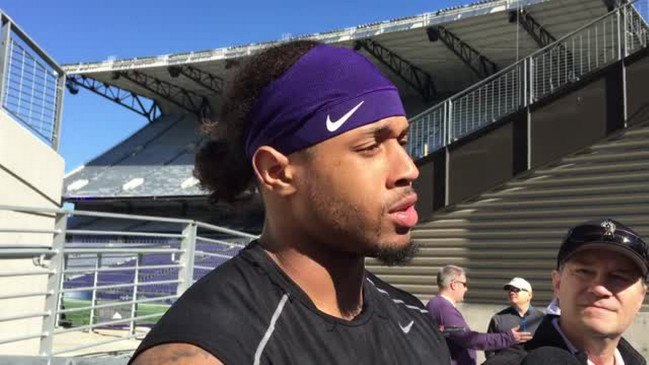 VIDEO: Joe Mathis talks about switch to outside linebacker