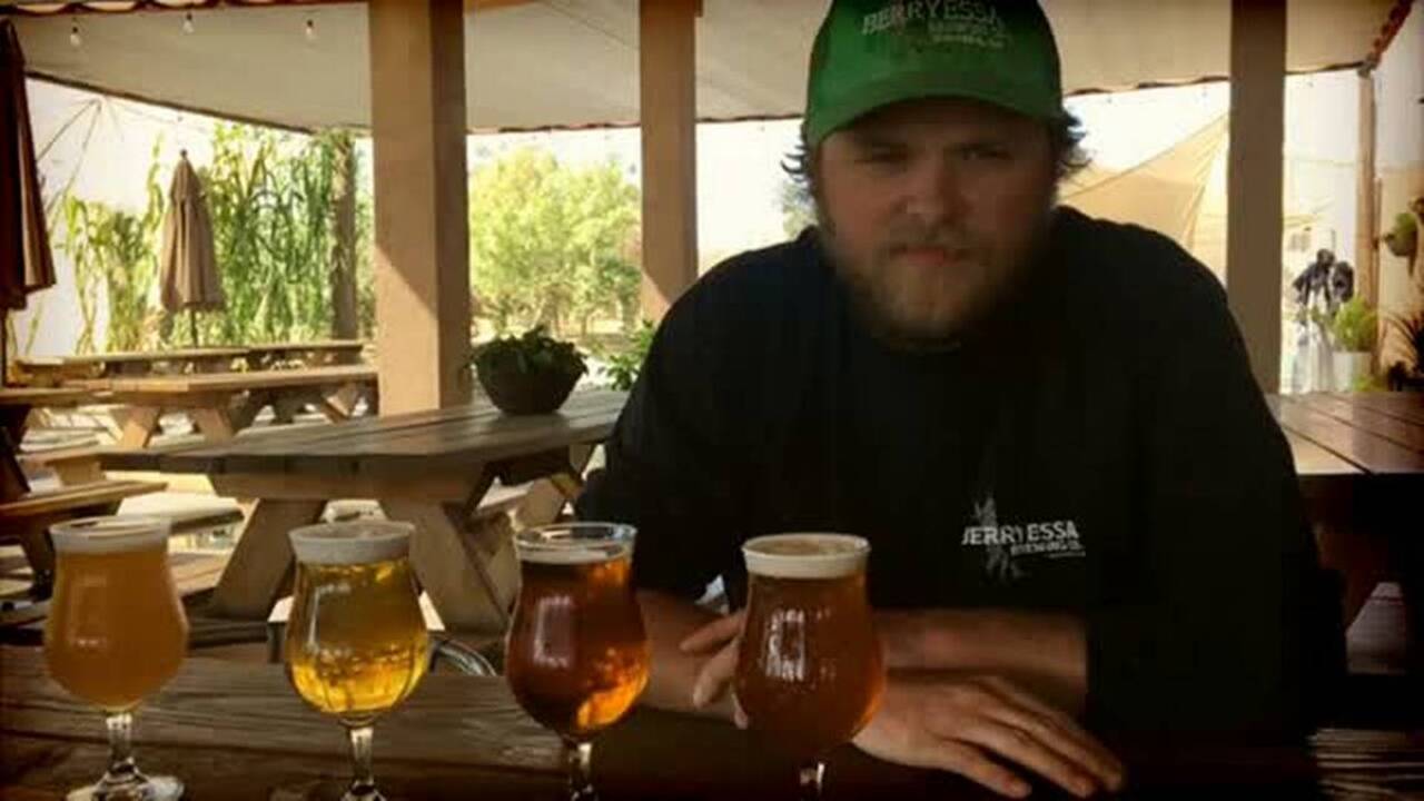 Tasting Flight: Berryessa Brewing's Chris Miller tastes his brewery's creations