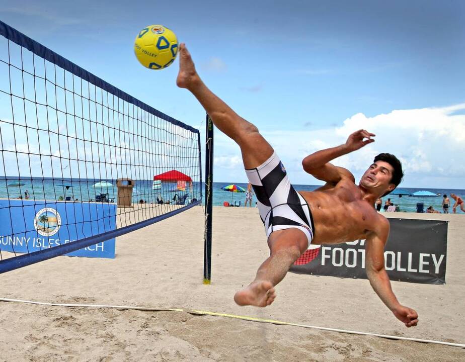 Feet volleyball discount