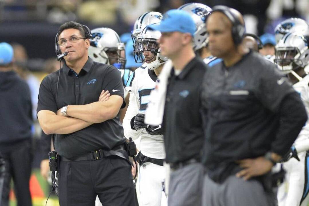 Panthers coach Ron Rivera thankful for new deal – and supports one for Marty Hurney