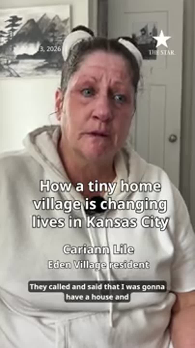 How a tiny home village is changing lives in Kansas City