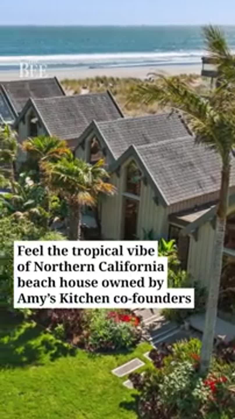 Amy's Kitchen co-founders selling Northern California beach home with Bali vibe